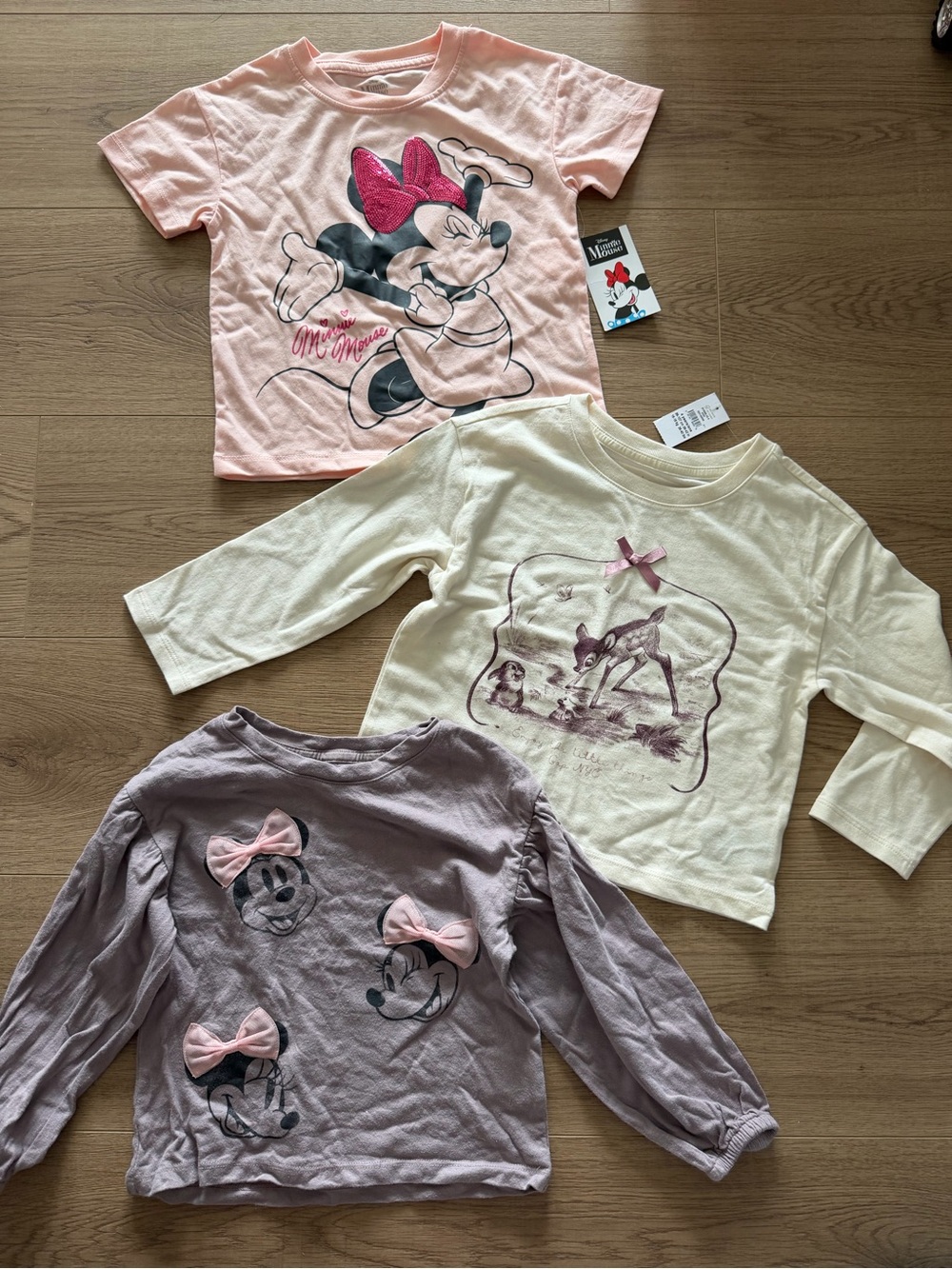NEW - Toddler Girls Disney Clothing Lot